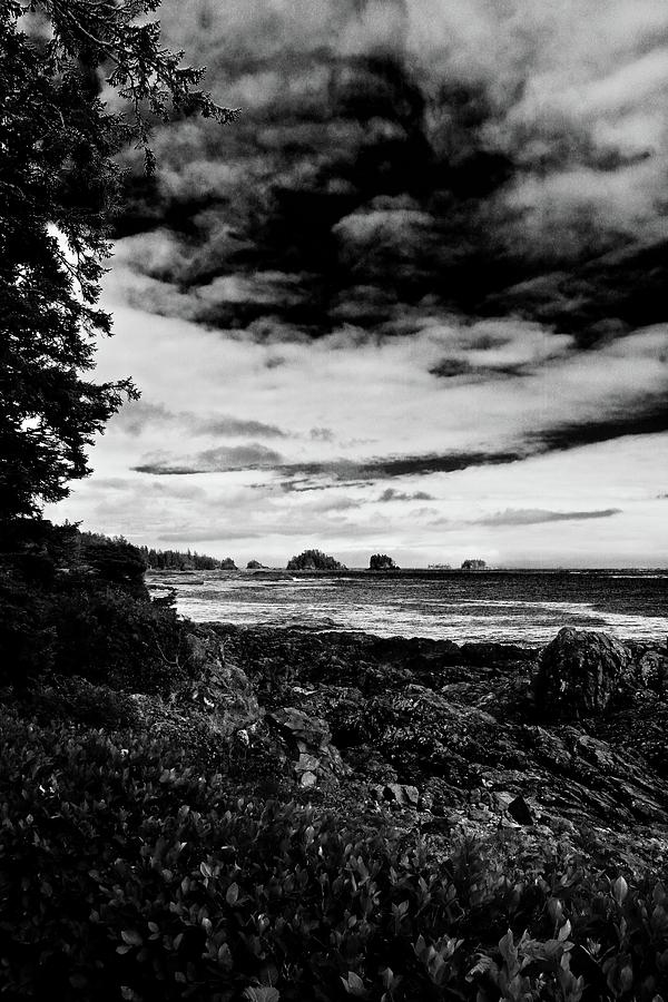Dark Sky over South Point Ucluelet Photograph by Brian Sereda