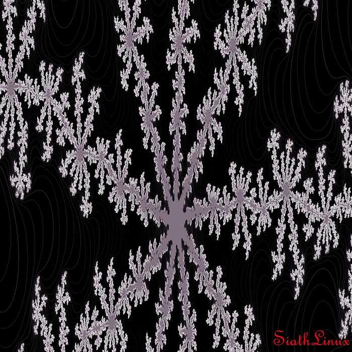 Fractal Digital Art - Dark Snow by Randal Lovelace Fractal Digital Art - Dark Snow by Randal Lovelace