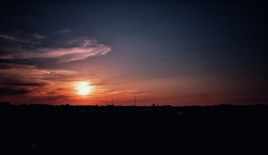 Dark Sunset Photograph by Mike Dunn
