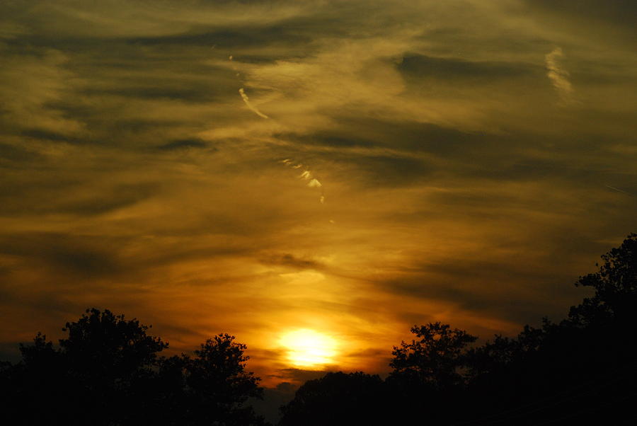 Dark Sunset Photograph by Wanda Jesfield