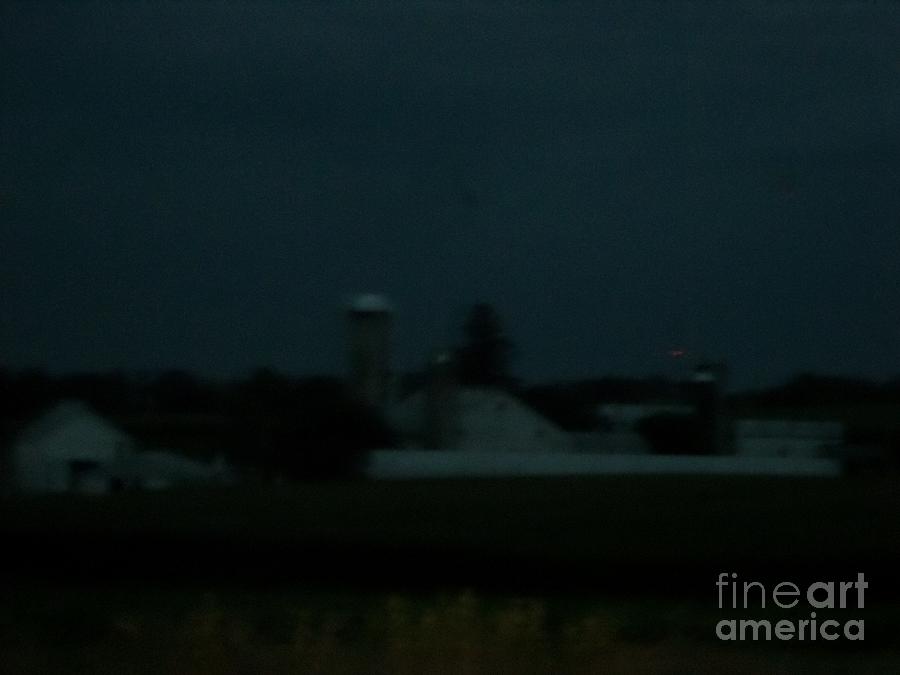 Darkness at the Farm Photograph by Christine Clark