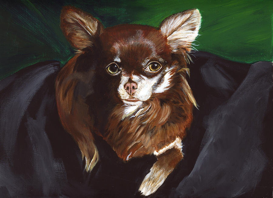 Darla Chihuahua Painting