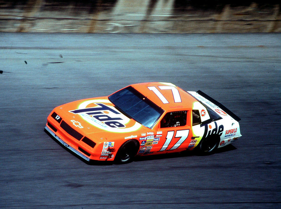 Darrell Waltrip # 17 Tide Chevrolet At Daytona Photograph by David ...