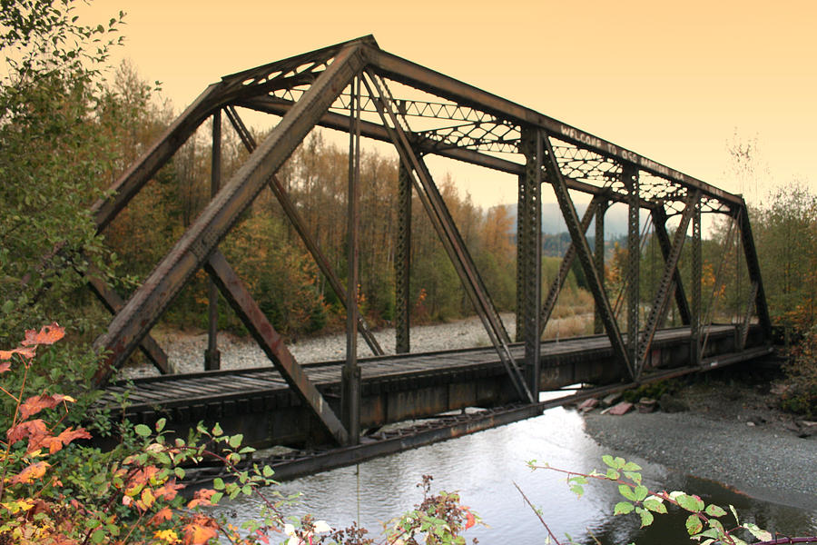 Darrington Bridge BR-6002 Photograph by Mary Gaines