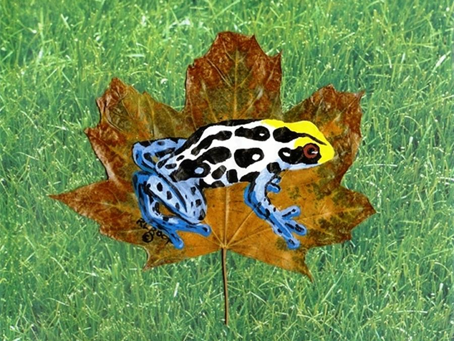 Dart Poison Frog Painting by Ralph Root