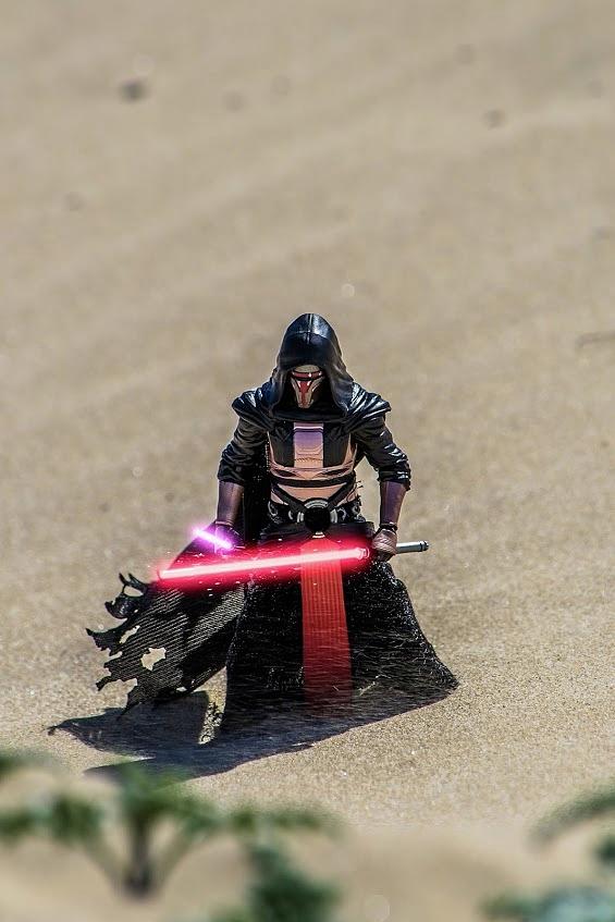 Darth Revan with Lightabers Photograph by Rik Strickland - Pixels