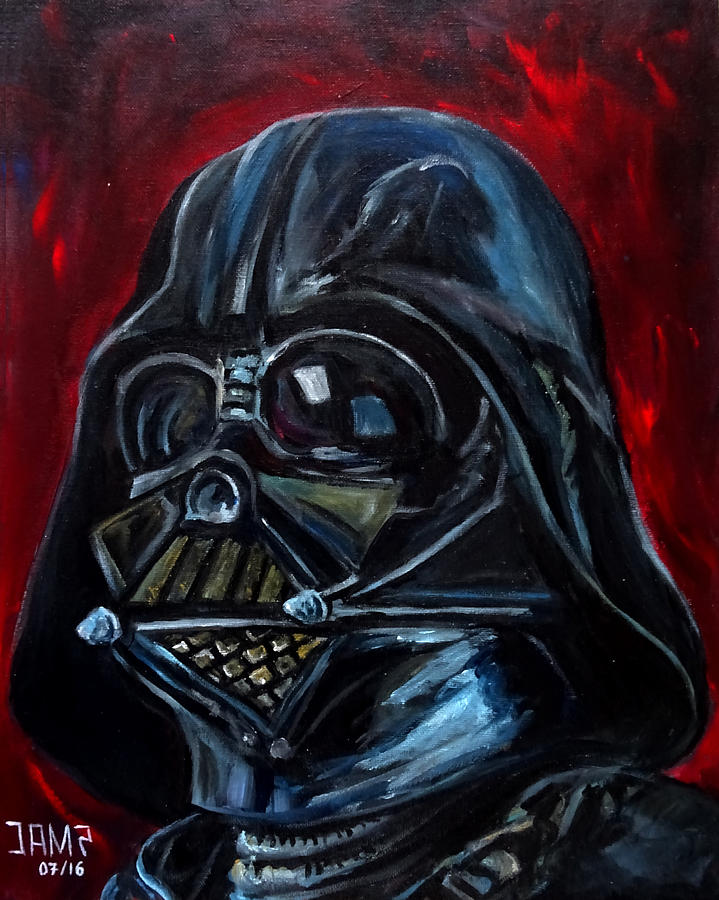 Darth Vader Painting by Jose Antonio Mendez - Fine Art America