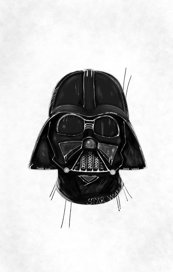 Darth Vader Digital Art by Simon DC - Fine Art America