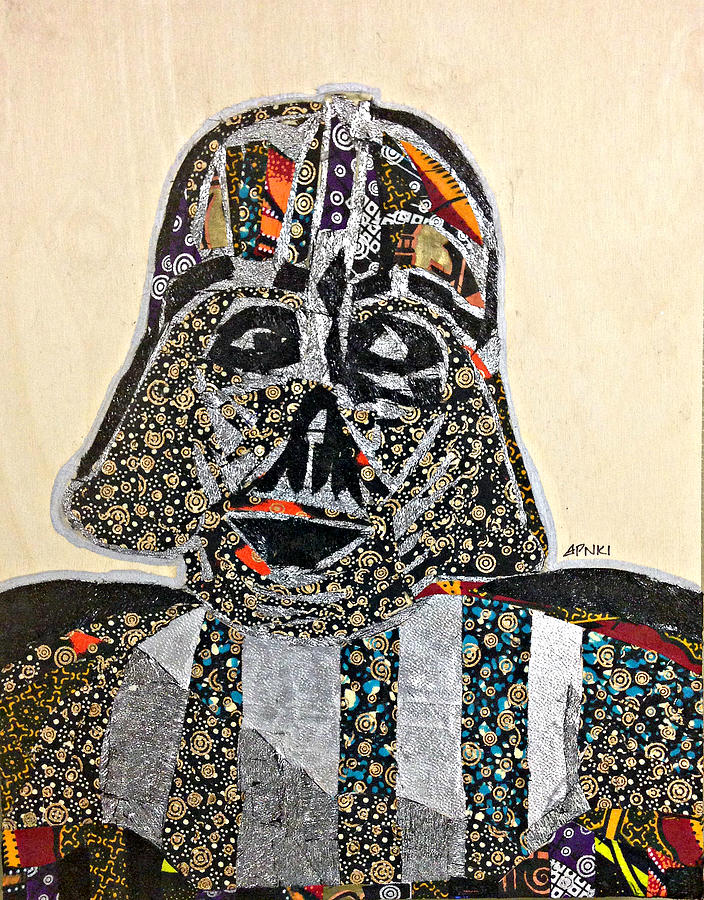 Darth Vader Star Wars Afrofuturist Collection Tapestry - Textile by Apanaki Temitayo M