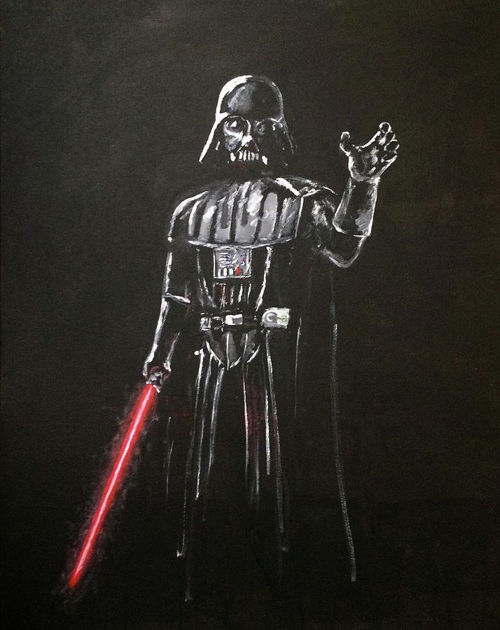 Darth Vader Painting by William Chas Maxwell | Fine Art America