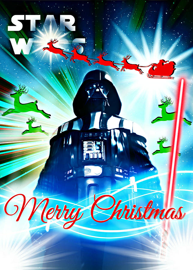 Darth Vader Wishes You A Merry Christmas IV Photograph by Aurelio Zucco