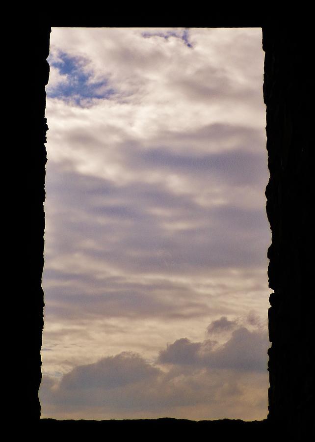 Dartmoor Sky From Abandoned Mine Engine House Photograph by Richard Brookes