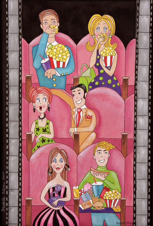 Fun Painting - Date night by Michelle Stone
