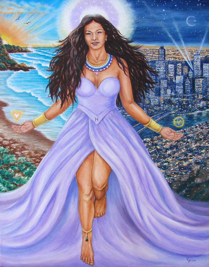 Magic Painting - Daughter of Light by Rebecca Steelman