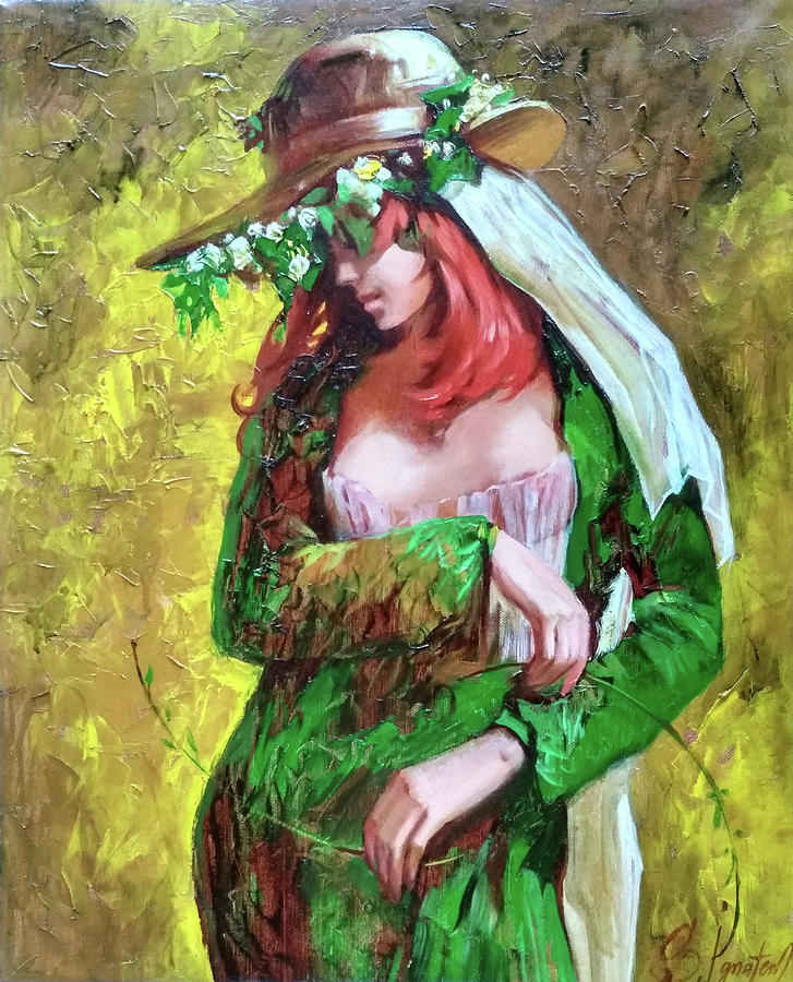 Daughter of Nature Painting by Sergey Ignatenko