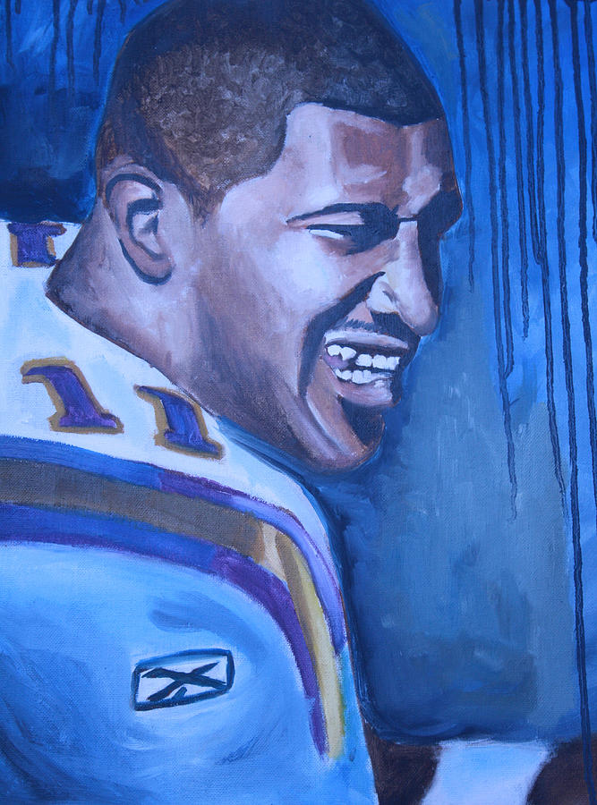 Daunte Culpepper Painting by Mikayla Ziegler - Pixels