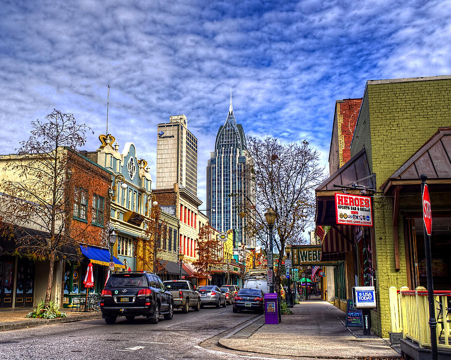 Dauphin Street Photograph by Brad Boland