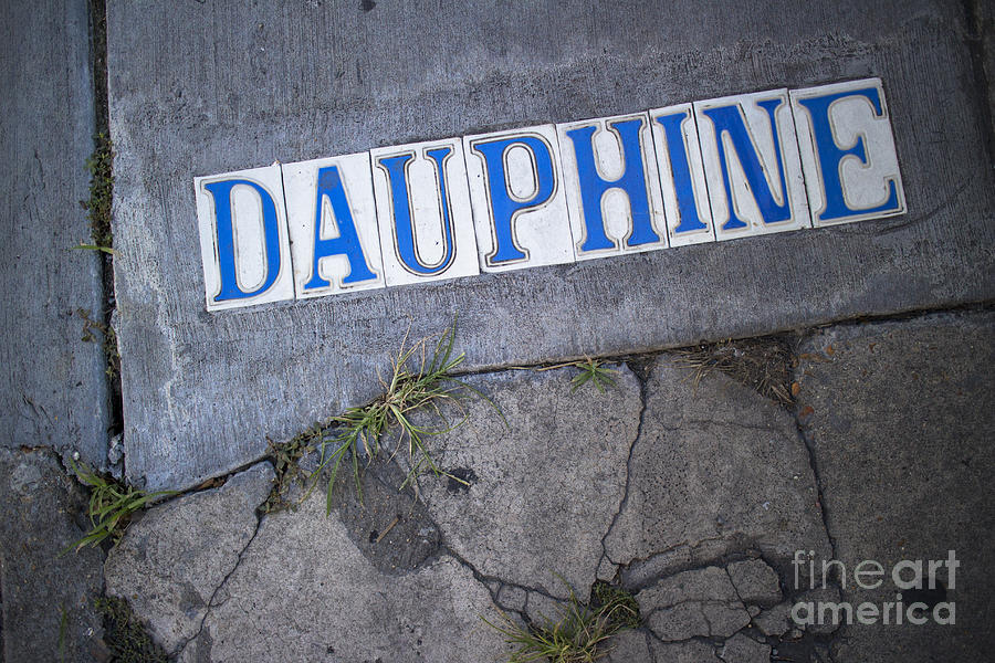Dauphine Street, French Quarter Photograph by Bob Estremera
