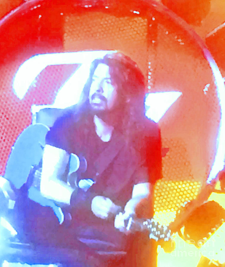 Dave Grohl In Concert by Cindy Lee Longhini Dave Grohl In Concert by Cindy Lee Longhini