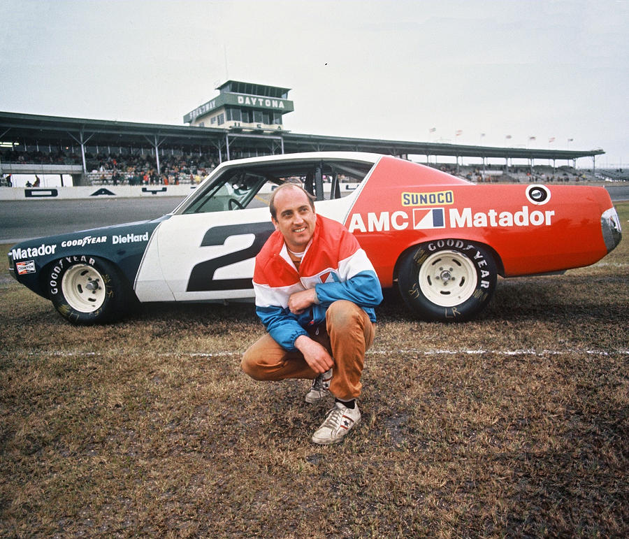 Dave Marcis Amc Matador 1972 Daytona Photograph by David Bryant | Fine ...