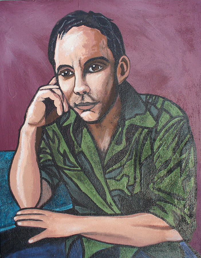 Dave Matthews Painting by Sarah Crumpler