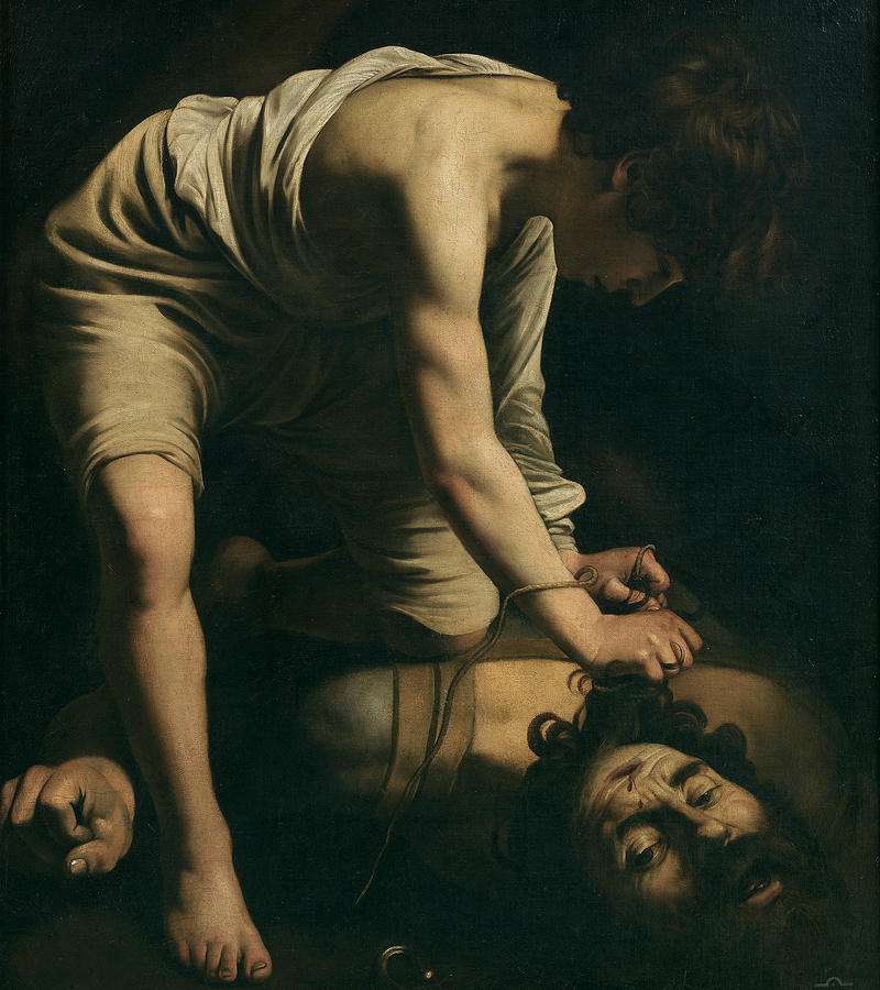 David and Goliath Painting by Caravaggio