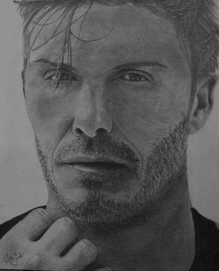 David Beckham Painting by Vipin Sahu - Pixels