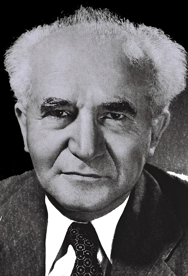 David Ben-Gurion 1949-2015 Photograph by David Lee Guss