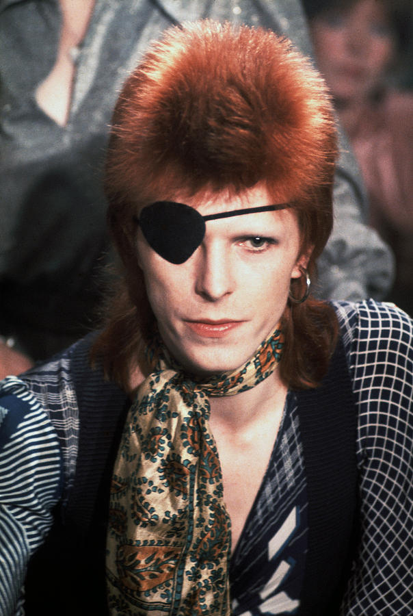 David Bowie 1974 Photograph by Chris Walter