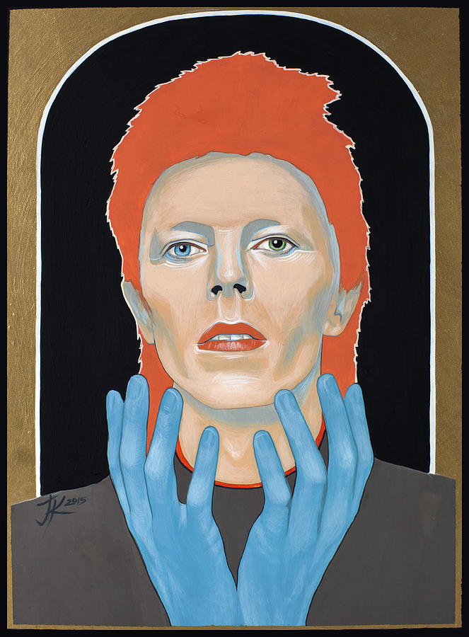 David Bowie Painting - David Bowie 3 by Jovana Kolic David Bowie Painting - David Bowie 3 by Jovana Kolic