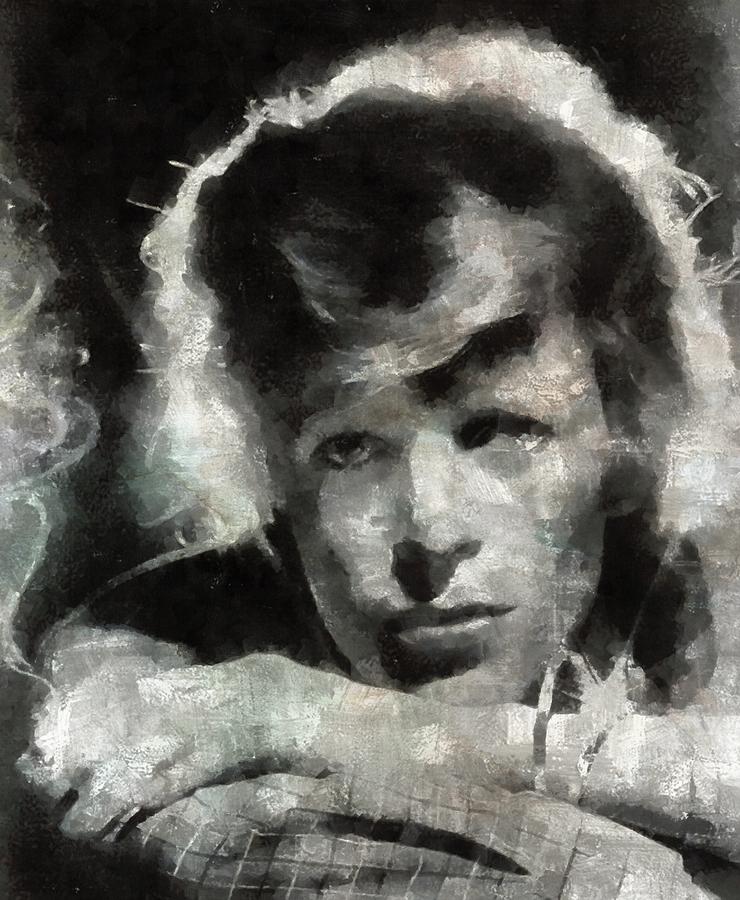 Celebrity Painting - David Bowie by Mary Bassett by Esoterica Art Agency