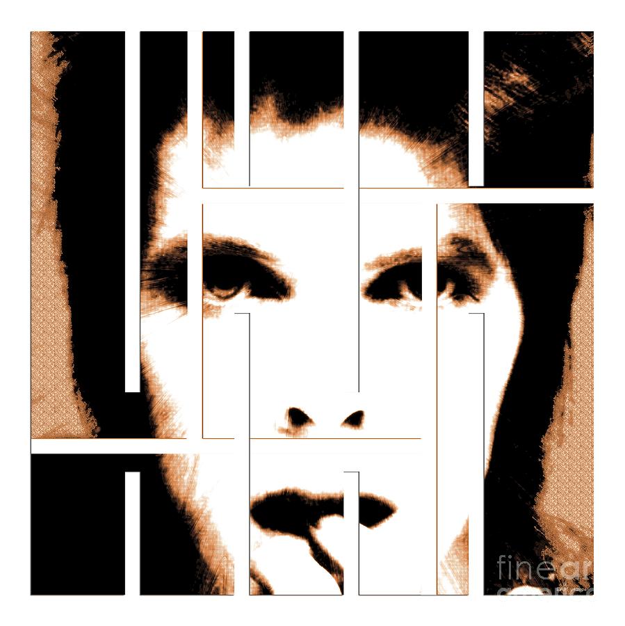David Bowie / Changeling  Digital Art by Elizabeth McTaggart