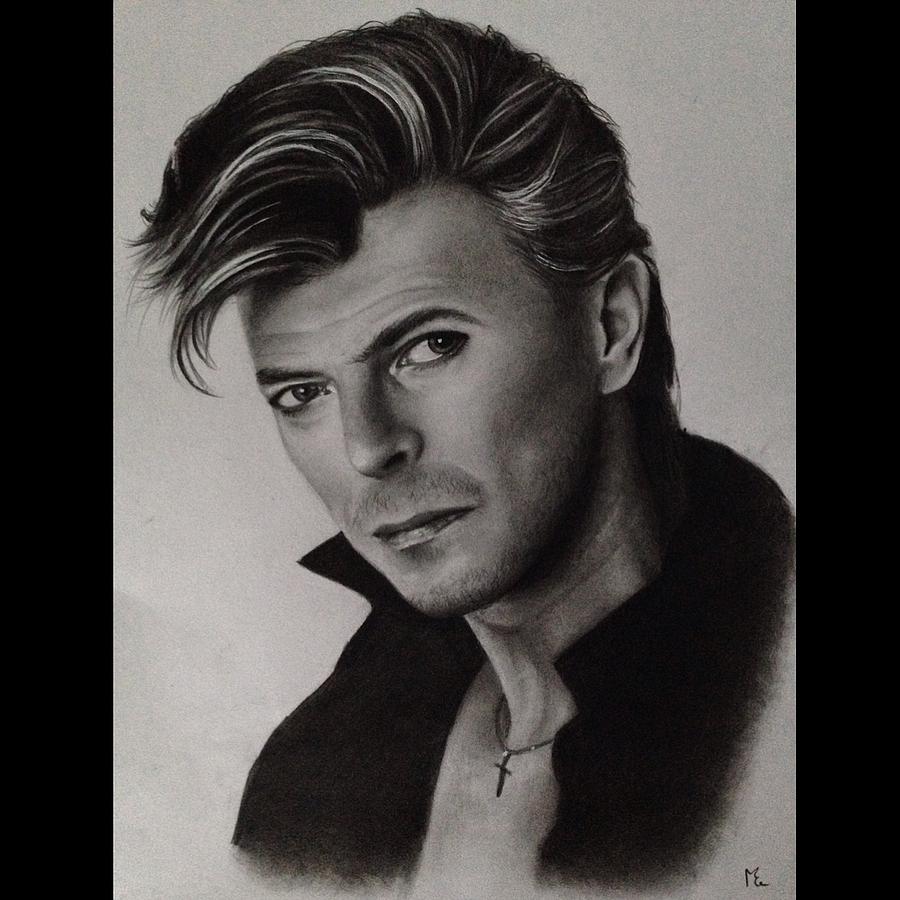 David Bowie Drawing By Elisa Matarrese Fine Art America