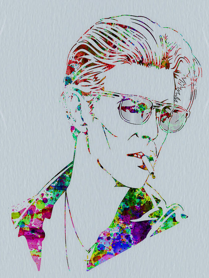 David Bowie Painting - David Bowie by Naxart Studio