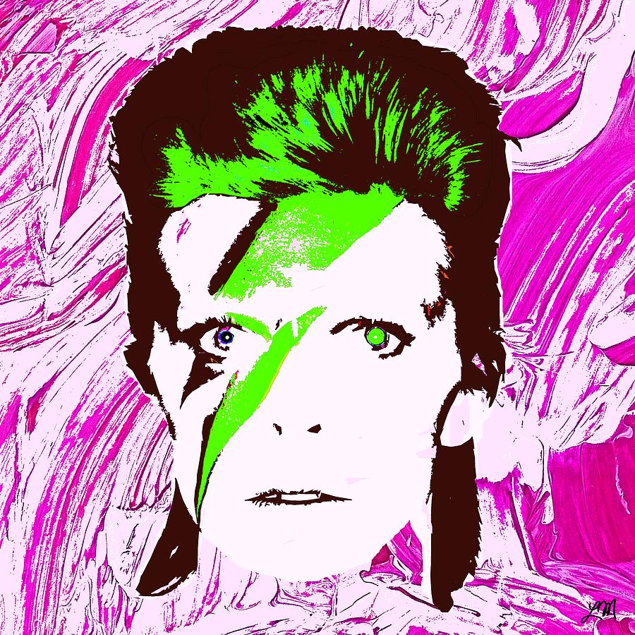 David Bowie Panel One Digital Art