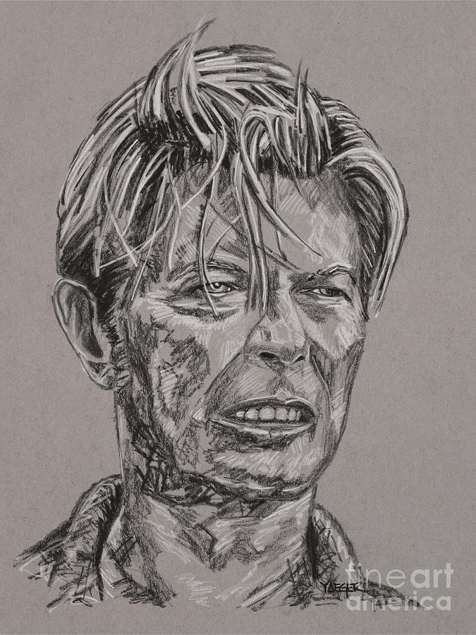 David Bowie Photograph - David Bowie Portrait by Robert Yaeger