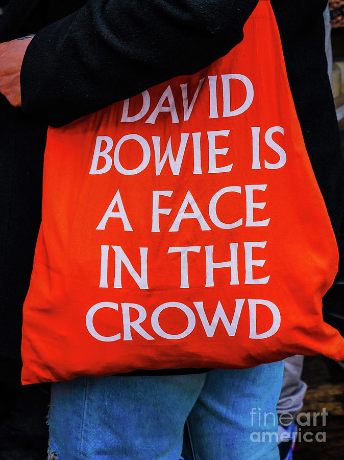 David Bowie Still Lives. Photograph by Lexa Harpell