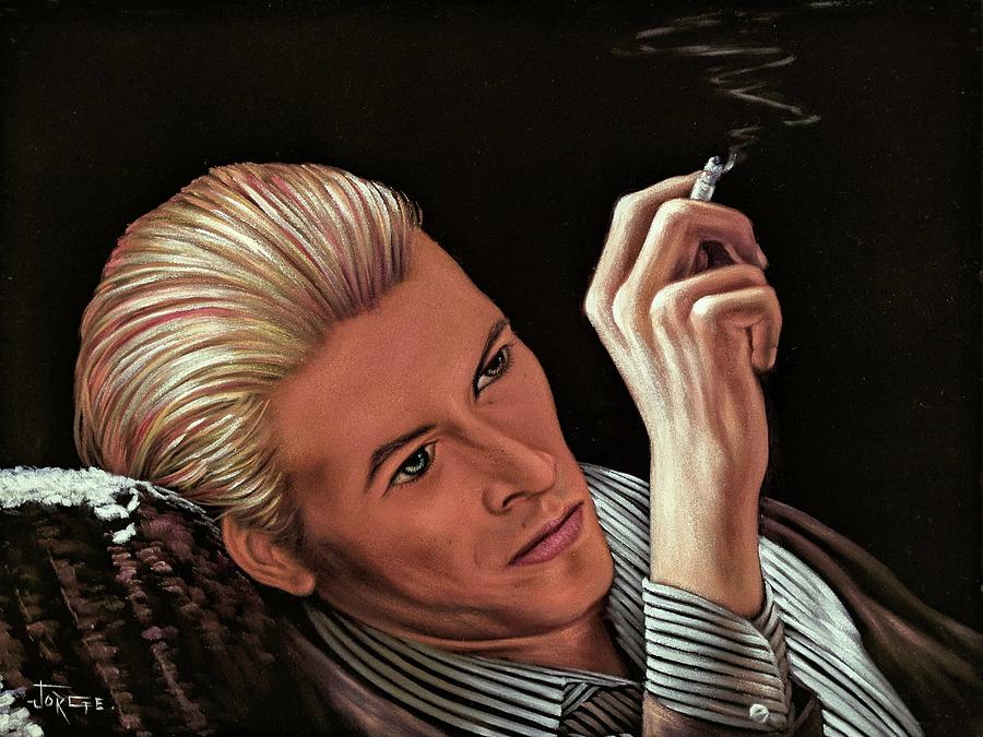 Jorge Painting - David Bowie, ziggy stardust  by Jorge Terrones