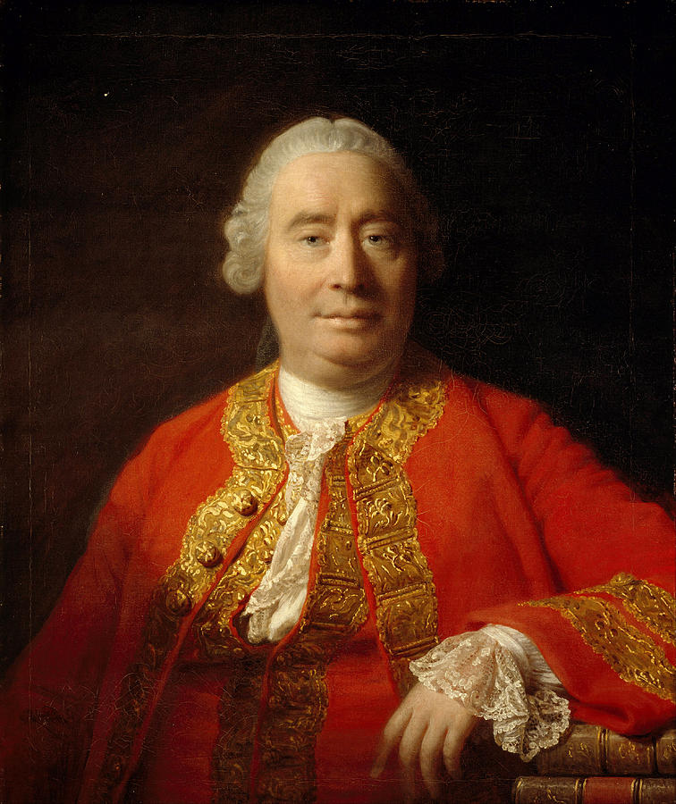 David Hume Painting by Allan Ramsay