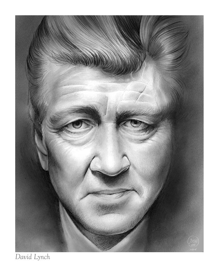 David Lynch Drawing by Greg Joens