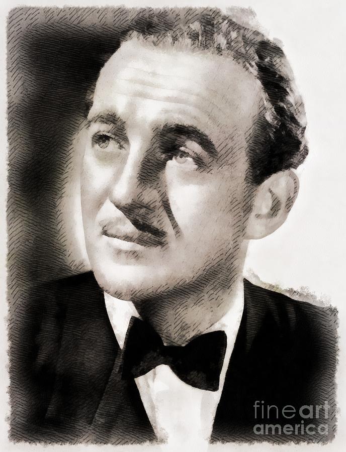 David Niven Hollywood Star Painting by Esoterica Art Agency - Fine Art ...