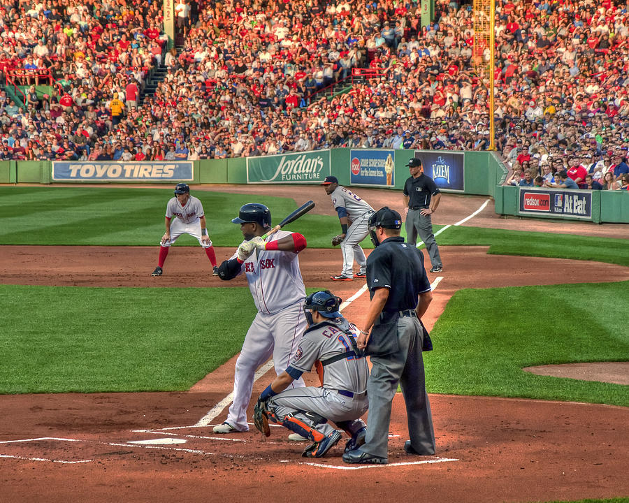 David Ortiz - Bostonn Red Sox Photograph by Joann Vitali