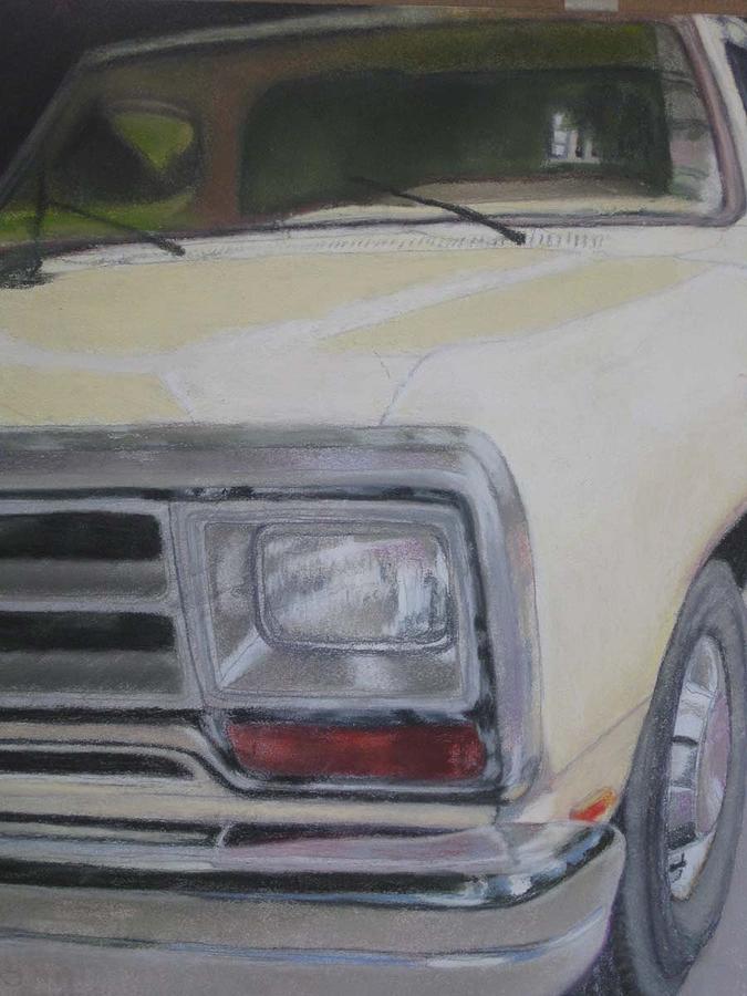 Davids Truck Pastel by Constance Gehring