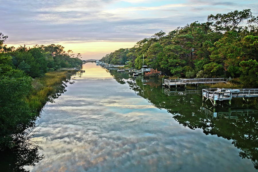 Davis Canal, Oak Island Photograph by Don Margulis