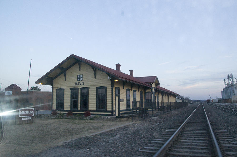 Davis Depot Photograph by Terry Anderson