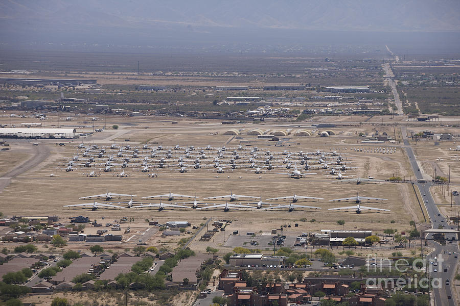 Davis-monthan Air Force Base Airplane Photograph By Terry Moore | Pixels