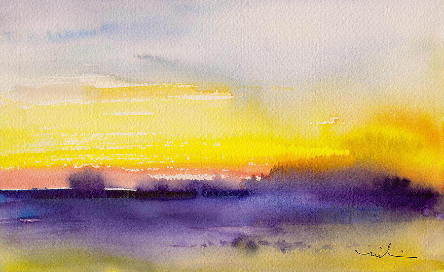 Dawn 44 Painting by Miki De Goodaboom