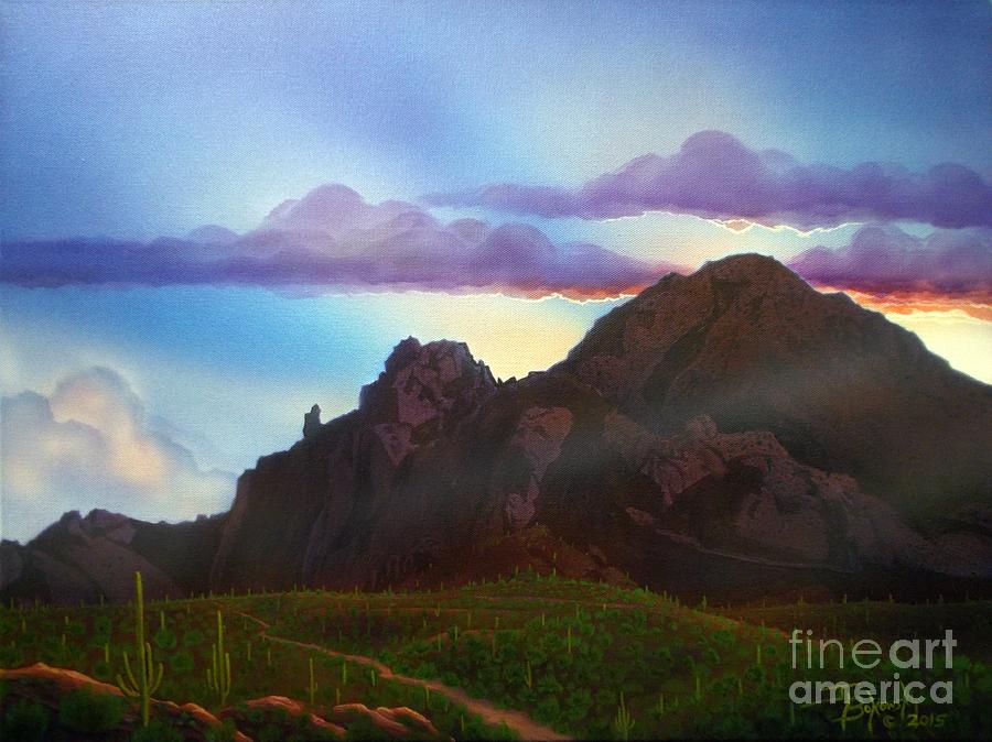 Dawn After the Storm Painting by Jerry Bokowski