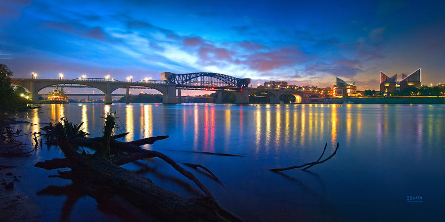 Dawn Along The River Photograph by Steven Llorca