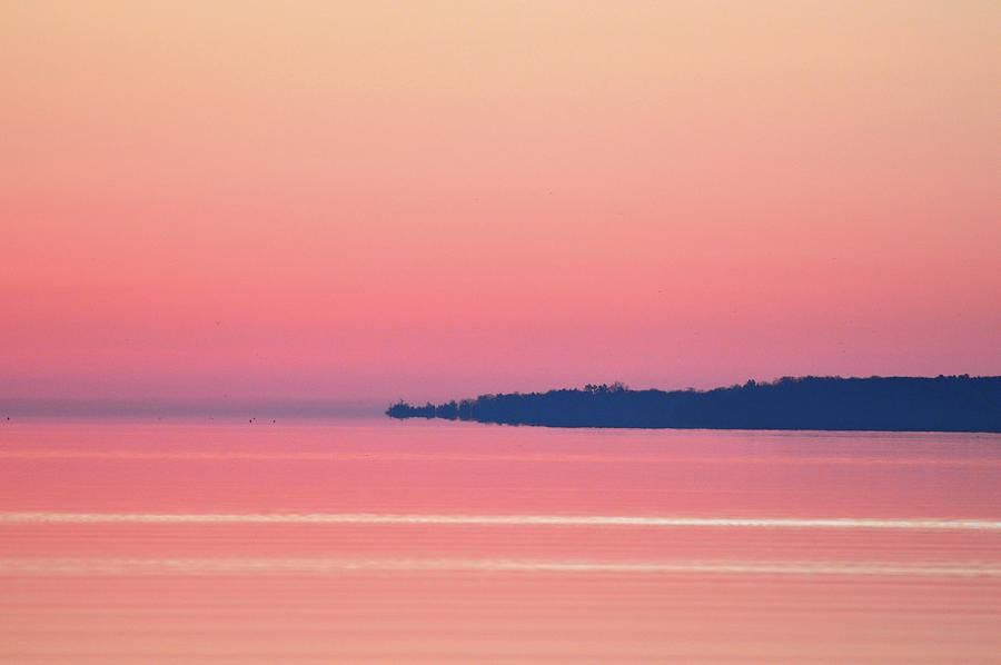 Dawn At Big Bay Point  Photograph by Lyle Crump